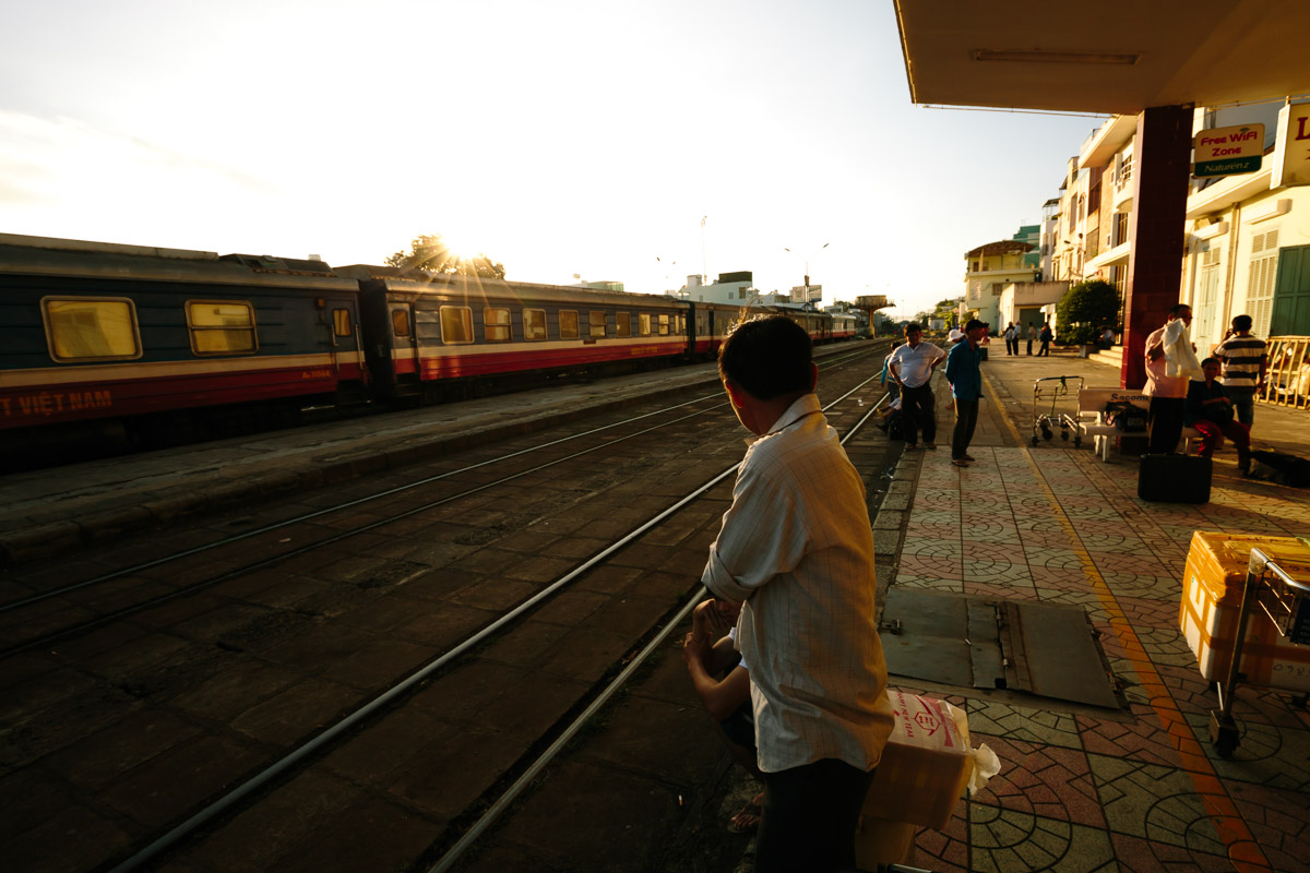 Train from Nha Trang to Hai An
